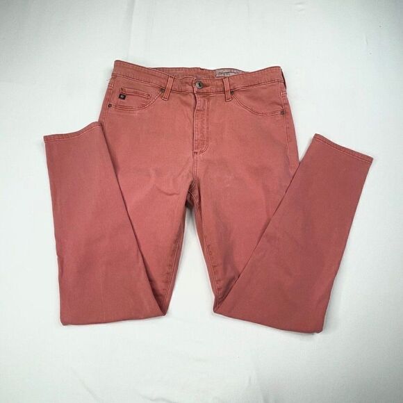 Anthropologie AG The High Rise Abbey Ankle Super Skinny Sateen Jean - Picture 7 of 13